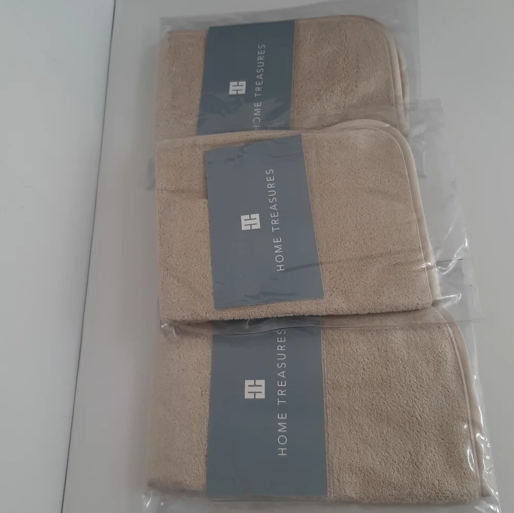 Home Treasures Izmar Face Towels Candlelight (set of 3)
